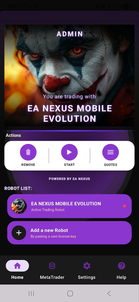 EA Nexus dashboard preview